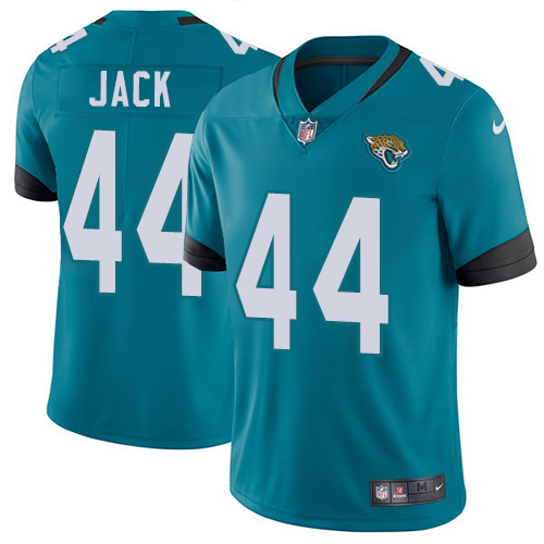 Jacksonville Jaguars #44 Myles Jack Teal Green Alternate Youth Stitched NFL Vapor Untouchable Limited Jersey